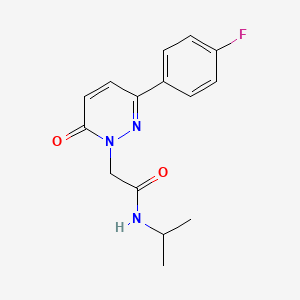 2-[3-(4-fluorophenyl)-6-oxo-1(6H)-pyridazinyl]-N-isopropylacetamide