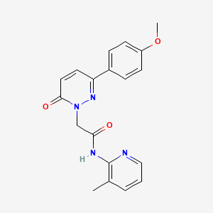 2-(3-(4-methoxyphenyl)-6-oxopyridazin-1(6H)-yl)-N-(3-methylpyridin-2-yl)acetamide