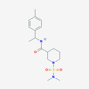 1-[(dimethylamino)sulfonyl]-N-[1-(4-methylphenyl)ethyl]-3-piperidinecarboxamide