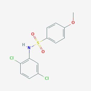 molecular formula C13H11Cl2NO3S B451931 N-(2,5-dichlorophenyl)-4-methoxybenzenesulfonamide CAS No. 199726-37-9