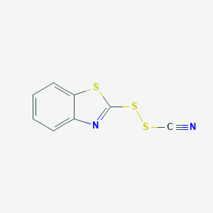 B045194 1,3-Benzothiazol-2-ylsulfanyl thiocyanate CAS No. 114698-09-8