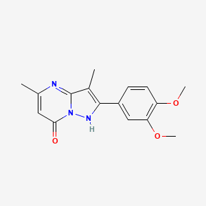 2-(3,4-dimethoxyphenyl)-3,5-dimethylpyrazolo[1,5-a]pyrimidin-7-ol