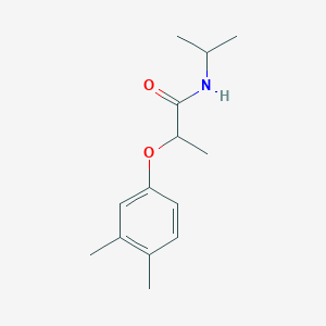 2-(3,4-dimethylphenoxy)-N-isopropylpropanamide