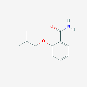 molecular formula C11H15NO2 B4519597 2-isobutoxybenzamide 