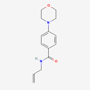 N-allyl-4-(4-morpholinyl)benzamide