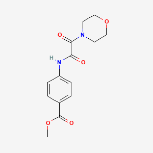 Methyl 4-{[morpholin-4-yl(oxo)acetyl]amino}benzoate