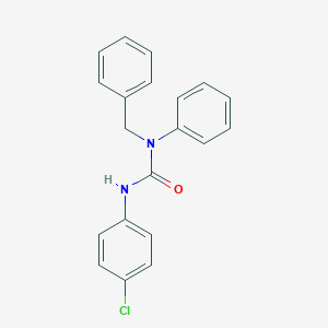 molecular formula C20H17ClN2O B451991 1-Benzyl-3-(4-chlorophenyl)-1-phenylurea 