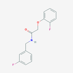 N-(3-fluorobenzyl)-2-(2-fluorophenoxy)acetamide