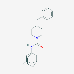 molecular formula C23H32N2O B452018 N-(1-adamantyl)-4-benzyl-1-piperidinecarboxamide 