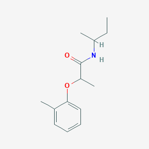 N-(sec-butyl)-2-(2-methylphenoxy)propanamide