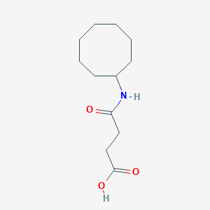 4-(Cyclooctylamino)-4-oxobutanoic acid