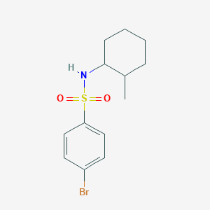 molecular formula C13H18BrNO2S B452044 4-bromo-N-(2-methylcyclohexyl)benzenesulfonamide CAS No. 515859-59-3