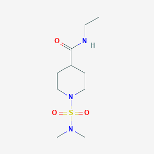 1-[(dimethylamino)sulfonyl]-N-ethyl-4-piperidinecarboxamide