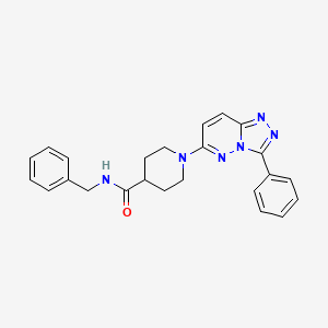 N-benzyl-1-(3-phenyl[1,2,4]triazolo[4,3-b]pyridazin-6-yl)piperidine-4-carboxamide