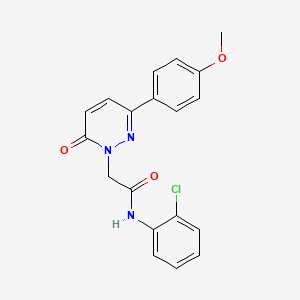 N-(2-chlorophenyl)-2-[3-(4-methoxyphenyl)-6-oxopyridazin-1(6H)-yl]acetamide