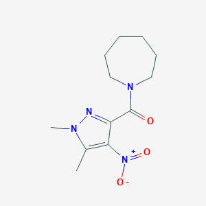 azepan-1-yl(1,5-dimethyl-4-nitro-1H-pyrazol-3-yl)methanone