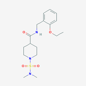 1-[(dimethylamino)sulfonyl]-N-(2-ethoxybenzyl)-4-piperidinecarboxamide