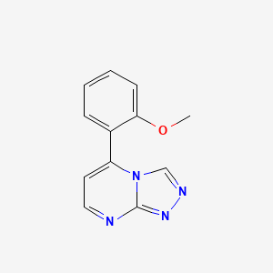 5-(2-methoxyphenyl)[1,2,4]triazolo[4,3-a]pyrimidine