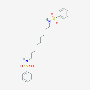 N-{9-[(phenylsulfonyl)amino]nonyl}benzenesulfonamide