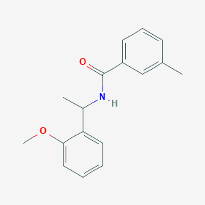 N-[1-(2-methoxyphenyl)ethyl]-3-methylbenzamide