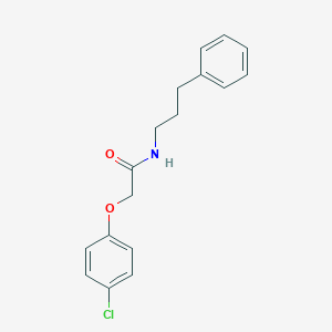 2-(4-chlorophenoxy)-N-(3-phenylpropyl)acetamide