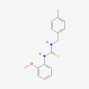 N-(2-methoxyphenyl)-N'-(4-methylbenzyl)thiourea