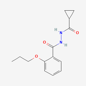 N'-(cyclopropylcarbonyl)-2-propoxybenzohydrazide