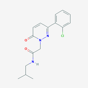 2-[3-(2-chlorophenyl)-6-oxo-1(6H)-pyridazinyl]-N-isobutylacetamide