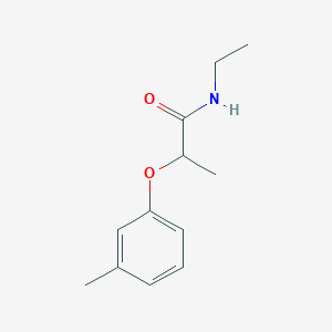 N-ethyl-2-(3-methylphenoxy)propanamide