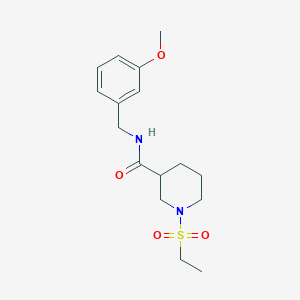 1-(ETHANESULFONYL)-N-[(3-METHOXYPHENYL)METHYL]PIPERIDINE-3-CARBOXAMIDE