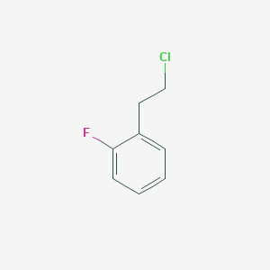 molecular formula C8H8ClF B045215 1-(2-氯乙基)-2-氟苯 CAS No. 119779-12-3