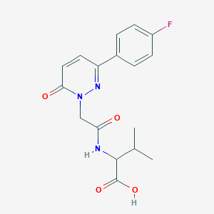 N-{[3-(4-fluorophenyl)-6-oxo-1(6H)-pyridazinyl]acetyl}valine