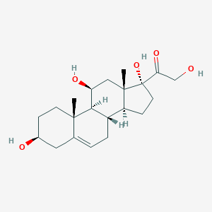 molecular formula C21H32O5 B045218 11β,17α,21-三羟基孕烯醇酮 CAS No. 1050-84-6