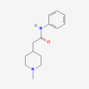 2-(1-methyl-4-piperidinyl)-N-phenylacetamide