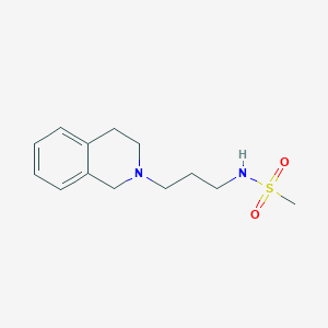 N-[3-(3,4-dihydro-2(1H)-isoquinolinyl)propyl]methanesulfonamide