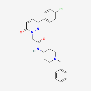 N-(1-benzylpiperidin-4-yl)-2-[3-(4-chlorophenyl)-6-oxopyridazin-1(6H)-yl]acetamide