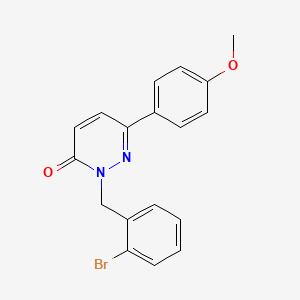 2-(2-bromobenzyl)-6-(4-methoxyphenyl)pyridazin-3(2H)-one