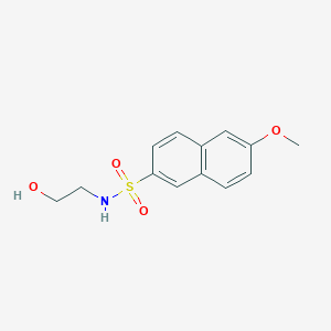 (2-Hydroxyethyl)[(6-methoxy(2-naphthyl))sulfonyl]amine