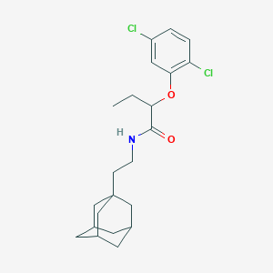 N-[2-(1-adamantyl)ethyl]-2-(2,5-dichlorophenoxy)butanamide