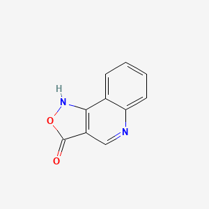 molecular formula C10H6N2O2 B4524232 isoxazolo[4,3-c]quinolin-3(1H)-one 