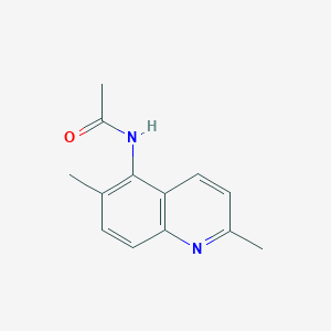 N-(2,6-dimethylquinolin-5-yl)acetamide