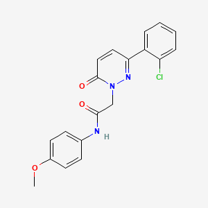 2-[3-(2-chlorophenyl)-6-oxopyridazin-1(6H)-yl]-N-(4-methoxyphenyl)acetamide