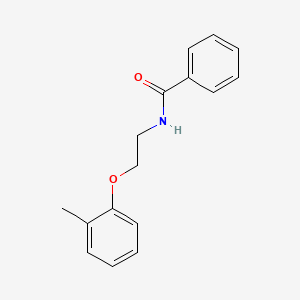 N-[2-(2-methylphenoxy)ethyl]benzamide