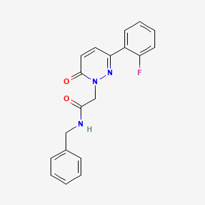 N-benzyl-2-[3-(2-fluorophenyl)-6-oxo-1(6H)-pyridazinyl]acetamide