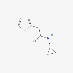 N-cyclopropyl-2-(2-thienyl)acetamide