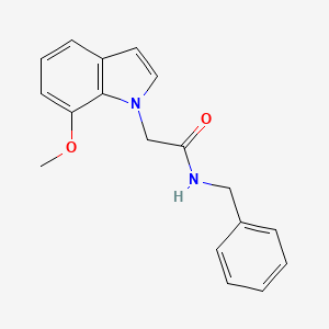 N-benzyl-2-(7-methoxy-1H-indol-1-yl)acetamide