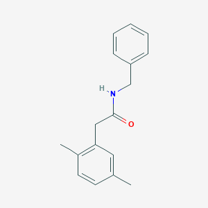 molecular formula C17H19NO B4525742 N-benzyl-2-(2,5-dimethylphenyl)acetamide 