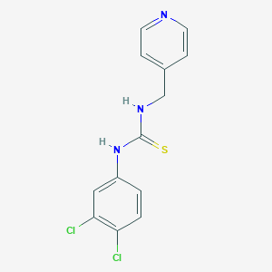 1-(3,4-Dichlorophenyl)-3-(pyridin-4-ylmethyl)thiourea