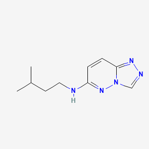 N-isopentyl-N-[1,2,4]triazolo[4,3-b]pyridazin-6-ylamine