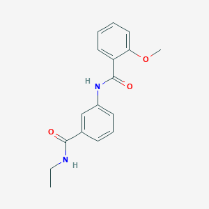 N-{3-[(ethylamino)carbonyl]phenyl}-2-methoxybenzamide